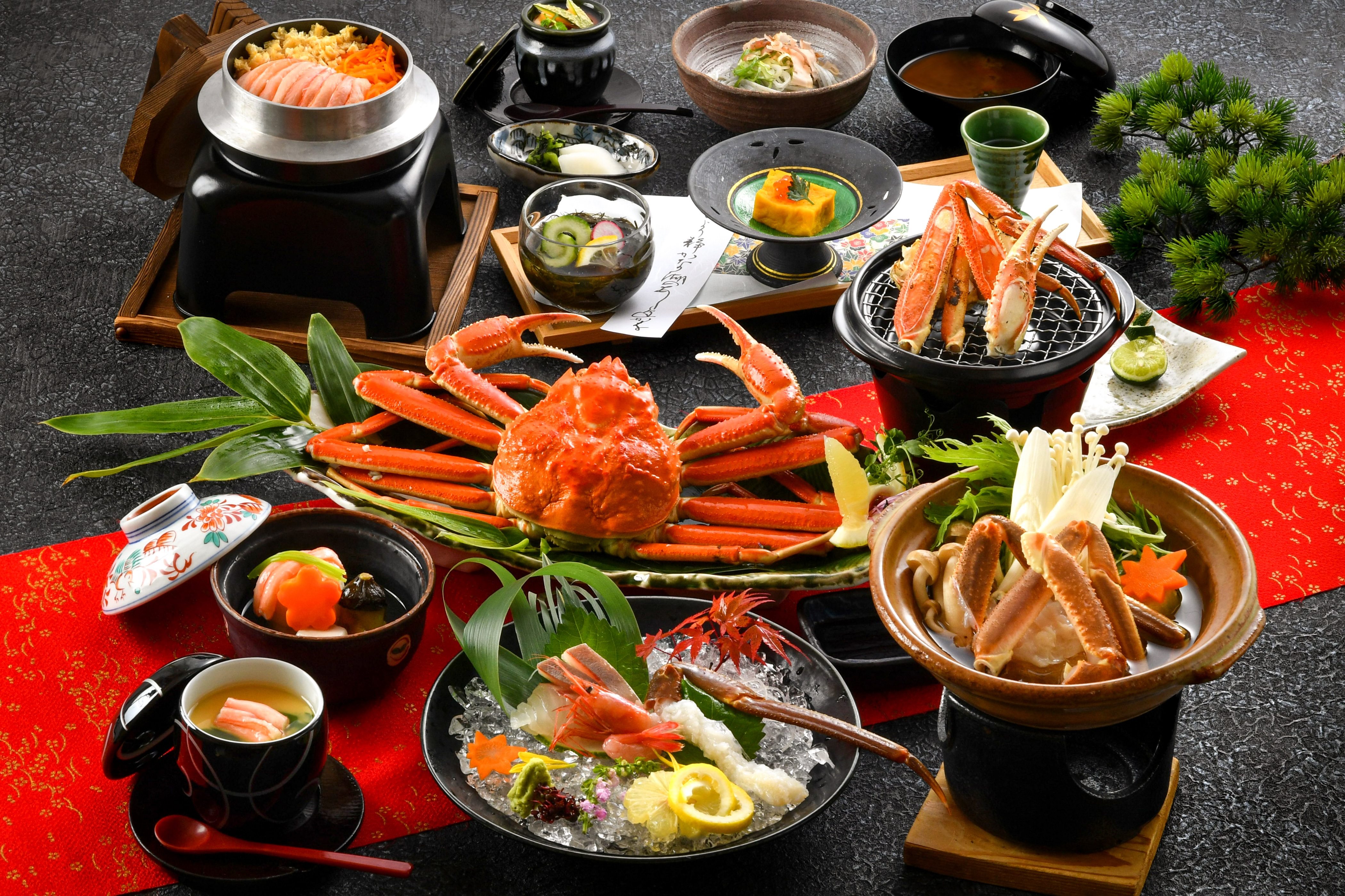 カニ尽くし会席と大本山 永平寺